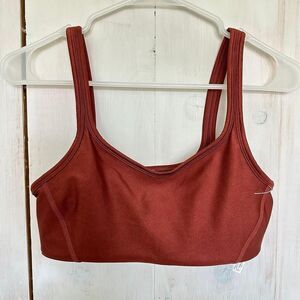 Free People Metallic Bronze Sports Bra‎ Size XS NEW WITHOUT TAGS